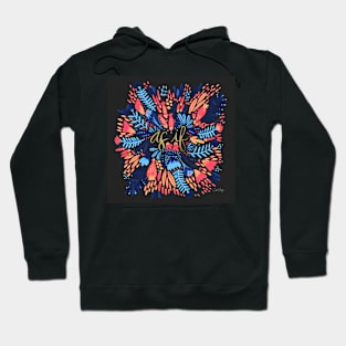 As If - Multi black Hoodie